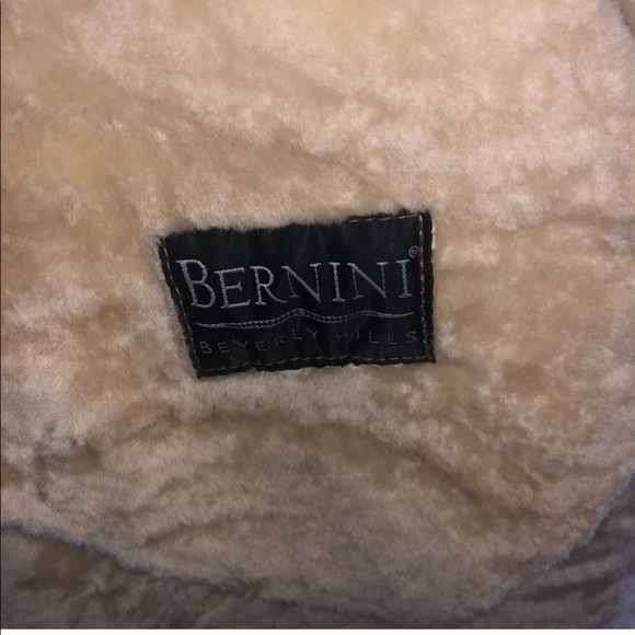 BERNINI BEVERLY HILLS LEATHER JACKET - Picture 7 of 11